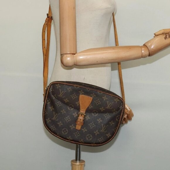 LOUIS VUITTON Monogram Jeune Fille MM Shoulder Bag M51226 LV Auth BA5235 - Picture 1 of 16